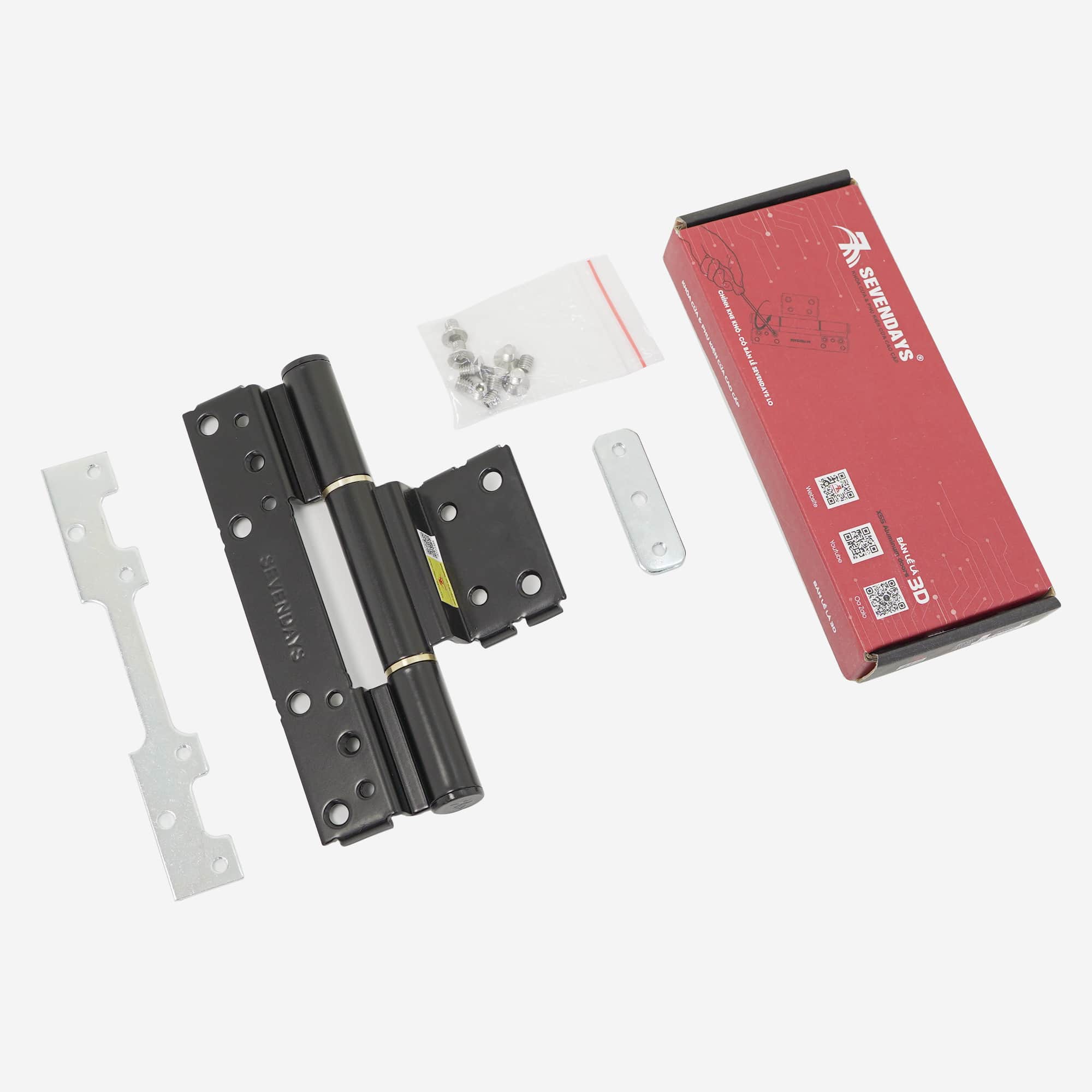 Bản lề cửa nhôm 3D Xingfa Sevenday